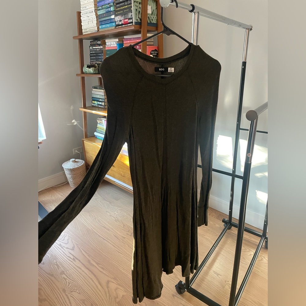 BDG A-Line Skater Sweater Dress Small